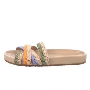 Ulla Johnson Raffia Slides Size EU 37